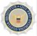 A color illustration of the lapel pin that accompanies the federal Badge of Bravery award