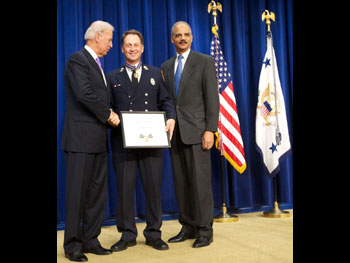 Lieutenant Paul R. Pender, Jr. award recipient.