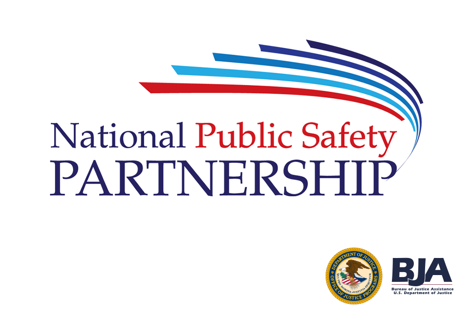 National Public Safety Partnership logo on blue background