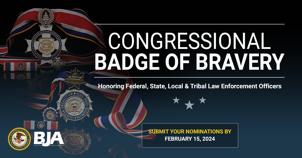 2023 Congressional Badge of Bravery (CBOB)