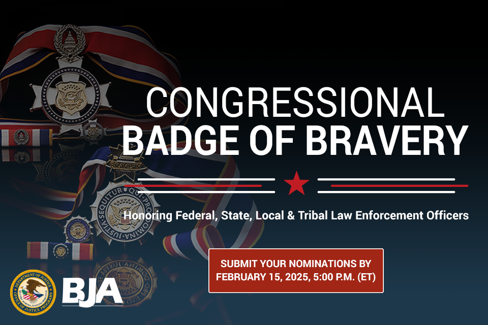 2024 Law Enforcement Congressional Badge of Bravery