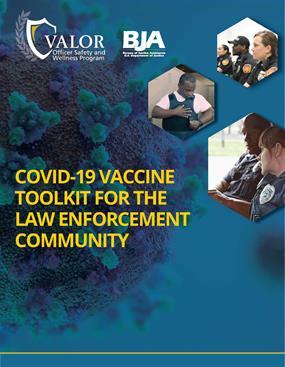 Cover of COVID-19 Vaccine Toolkit for the Law Enforcement Community