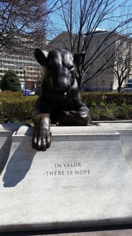 The National Law Enforcement Officers Memorial in Washington, DC.