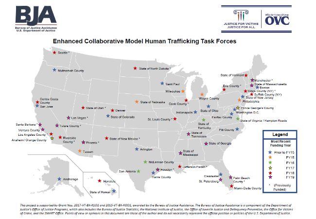 Enhanced Collaborative Model Human Trafficking Task Forces