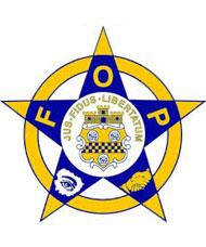 Blue and yellow FOP star logo