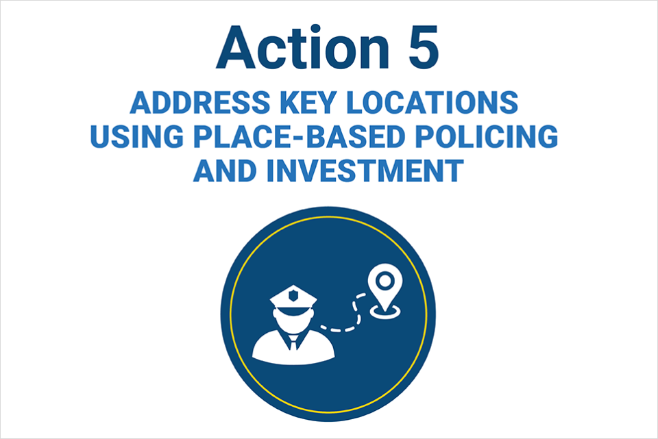 Action 5: Address Key Locations Using Place-Based Policing and Investment